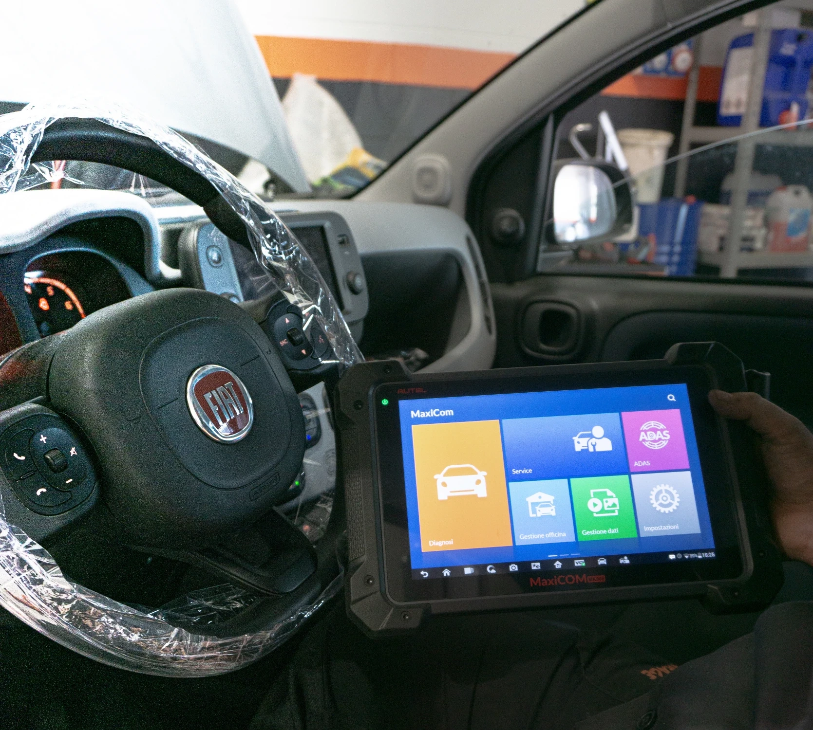 controllo elettrico autoriparazioni lezza garage 