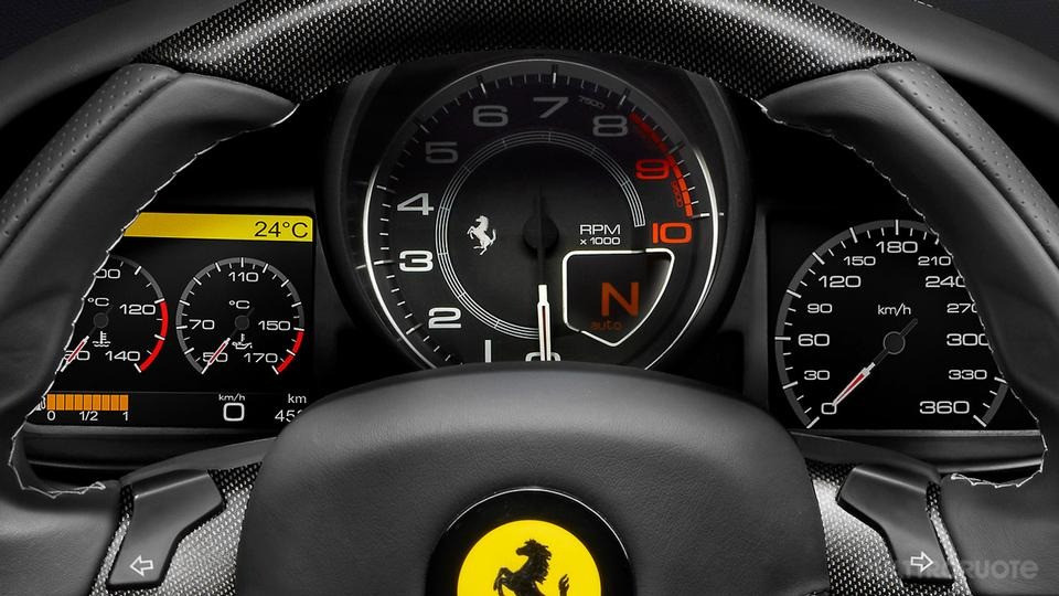 ferrari f12 berlinetta cruscotto